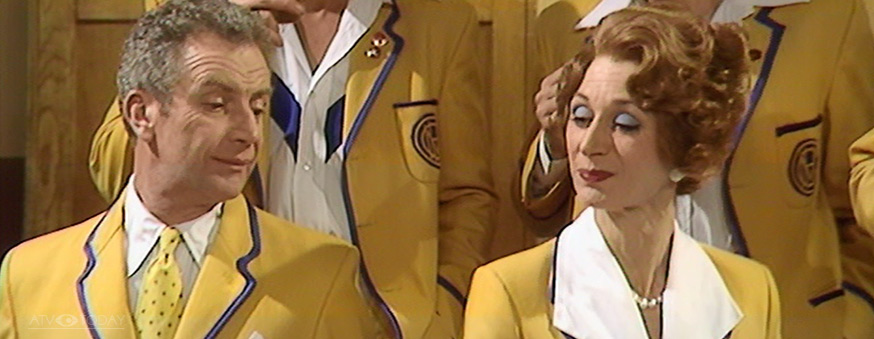 Barry Howard and Diane Holland in Hi-De-Hi