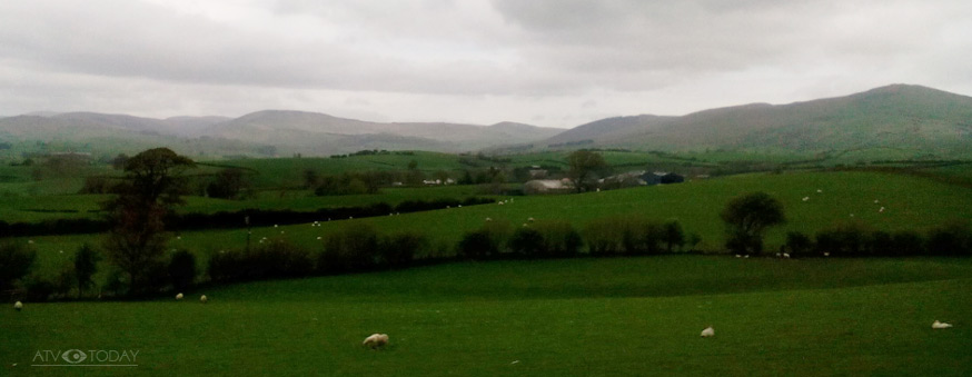 Highlands borders hillside