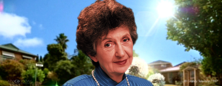 Vivean Gray - Mrs Mangle in Neighbours - GRUNDY TV